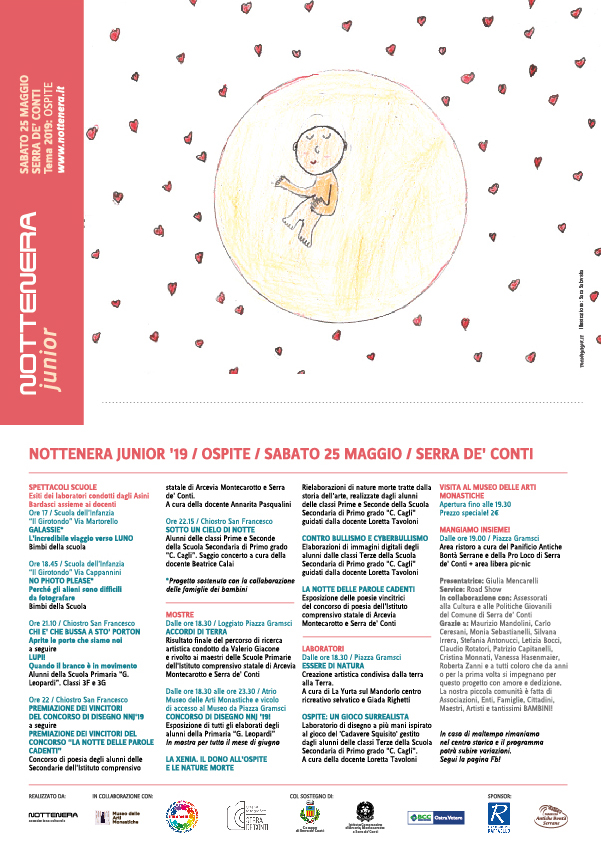 NOTTENERA JUNIOR sabato 25 maggio 2019 - Serra de' Conti - La festa di tutti i bambini e i ragazzi!